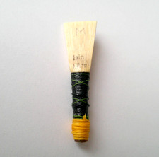 Handcrafted Bagpipe Chanter Reed by Iain Allen, Medium strength, NEW 