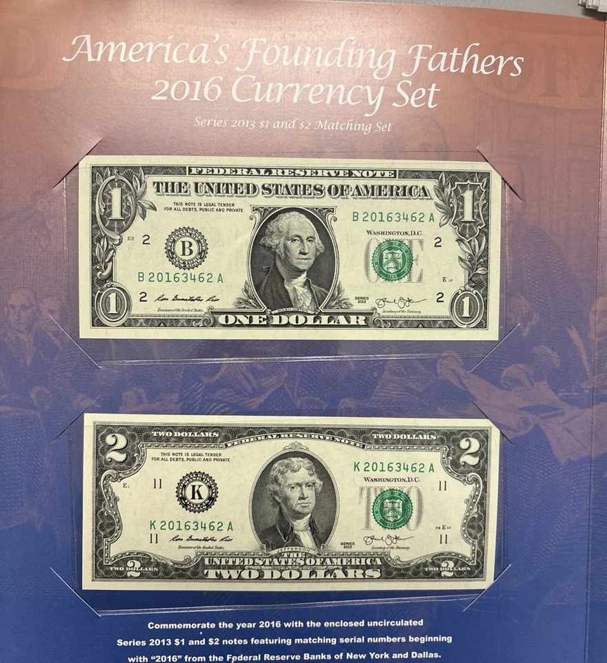 2016 Founding Fathers Currency Set - Image 2 of 4