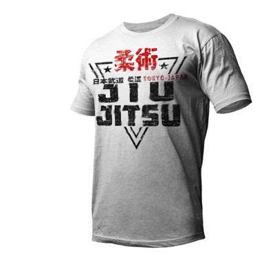 Jiu Jitsu t-shirt Tokyo Japan Japanese Martial Arts Kanji fighter tee size S-2XL