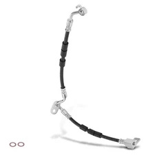 Front LH Driver Brake Hydraulic Hose for Ford Fusion Lincoln MKZ Mazda 6 Mercury