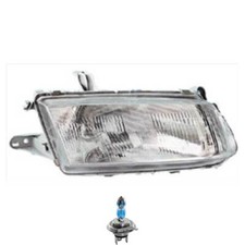 Scheinwerfer rechts inkl. OSRAM Lampen H4 mit Lampenträger für Mazda 323 S V BA