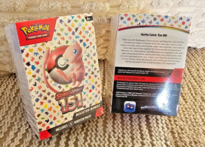 Factory Sealed x4 Pokemon TCG Scarlet & Violet 151 Booster Bundle