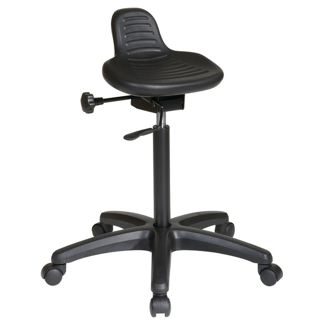 Office Star Work Smart Saddle Seat Stool With Angle