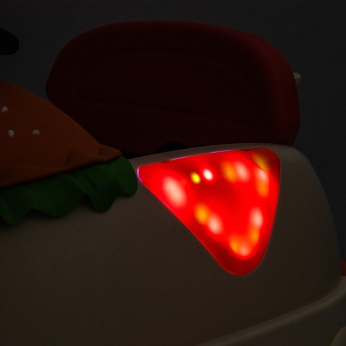 12V Electric Ride on Bumper Car with Remote Hamburger Design 360° Spin for Kids - Picture 23 of 23