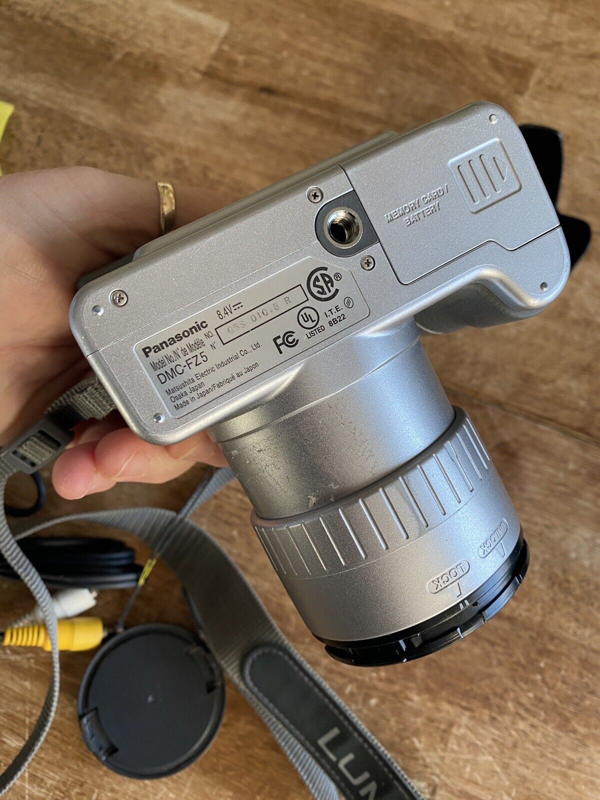 Panasonic Lumix DMCFZ4 Digital Camera with cable UNTESTED eBay