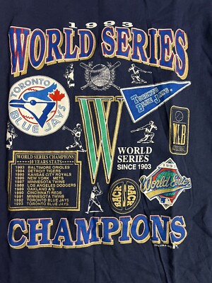 DEADSTOCK 1993 World Series Champions Toronto Blue Jays Baseball