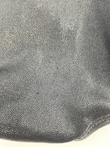 GK Kinder L CL blau schwarz Turnanzug Wettkampf Gymnastik Glitzer Strass - Bild 6 von 6