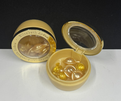 Elizabeth Arden Ceramide Gold Ultra Face&Throat/Eye Capsules LOT OF 2 BRAND NEW