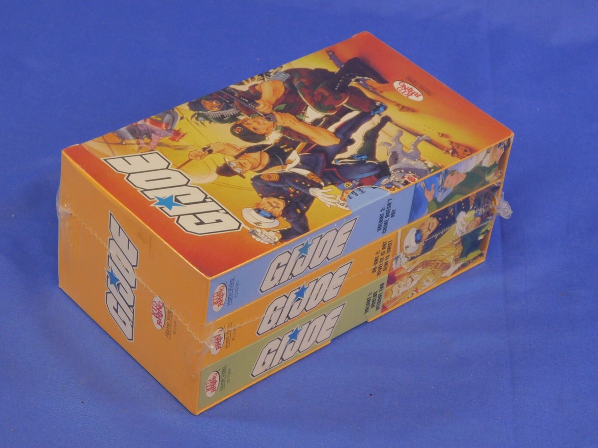 GI JOE VHS KID RHINO VOLUME 1, 2, 3, 7, 8, 9 SEALED 1999