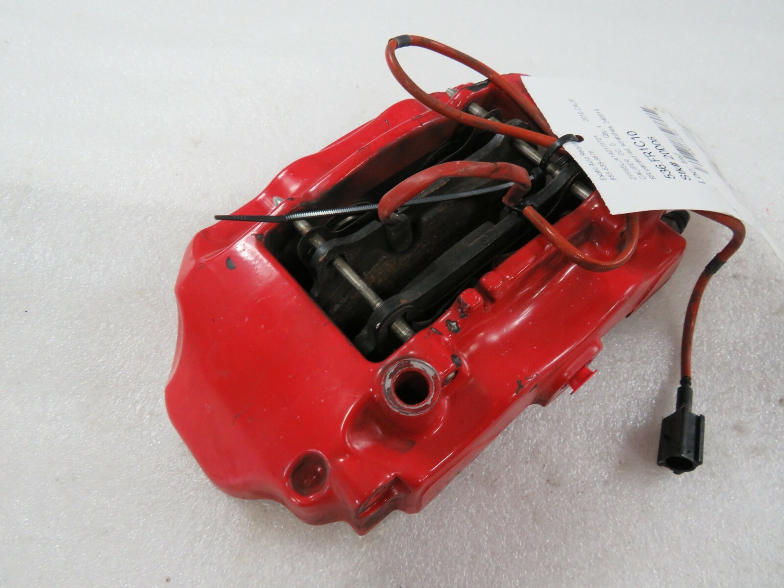Ferrari California, RH, Right Rear CCM Brake Caliper, Red, Used, P/N 246914