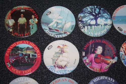 21 Imperial Slammer Whammers Floppy Caps Pogs Sammlung Konvolut Retro Vintage - Bild 2 von 17