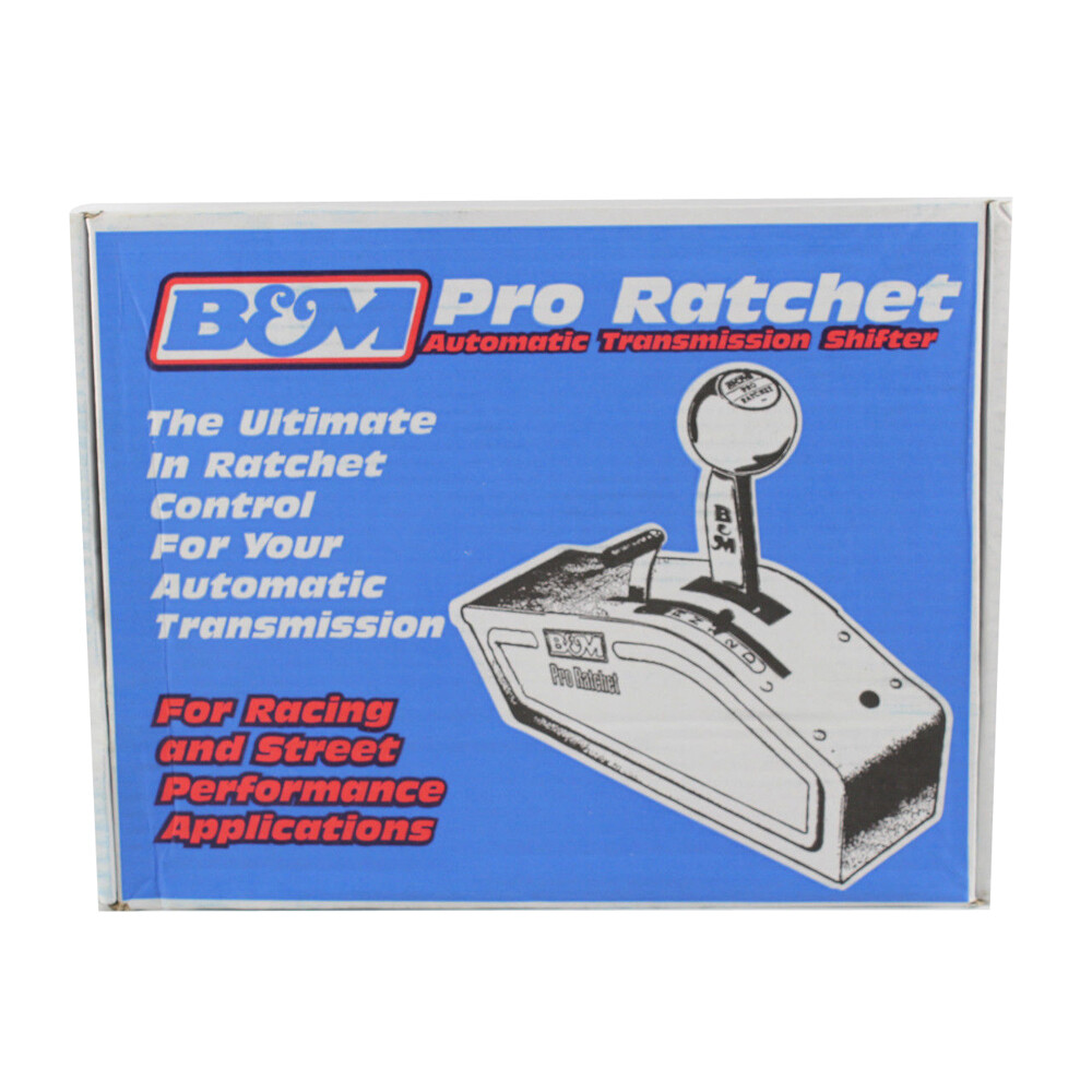 B&M BM80842 Pro Ratchet Shifter 3 & 4 Speed for Ford GM Holden 