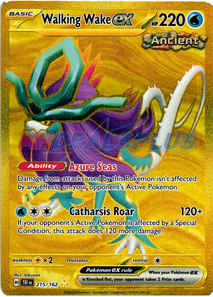 25+ Walking Wake Ex Pokémon TCG Cards for sale | Updated Oct 2026