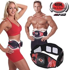 GYM FORM ABS A ROUND PRO FASCIA ELETTROSTIMOLATORE CINTURA DIMAGRANTE ADDOMINALI