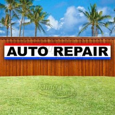 AUTO REPAIR Advertising Vinyl Banner Flag Sign LARGE HUGE XXL MECHANIC