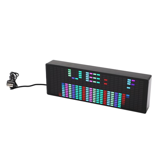 LED Music Spectrum Display RGB Colorful Audio Spectrum Analyzer With - Picture 2 of 24