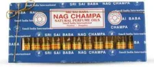 Sri Sai Nag Champa Natural Perfume Oil Gift Set Oils Unisex Perfume 12 Bottles