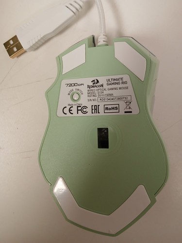 Redragon S134 RGB Mechanical Keyboard And Gaming Mouse Combo, Green - Picture 11 of 11