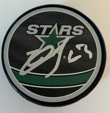 Evgenii Dadonov Signed Autographed Dallas Stars Reverse Retro Logo Puck