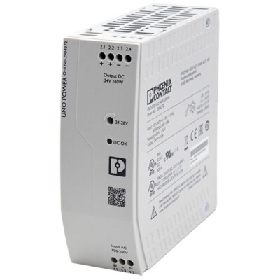 UNO-PS/1AC/24DC/240W Phoenix Contact 10A 24VDC 240W Power Supply