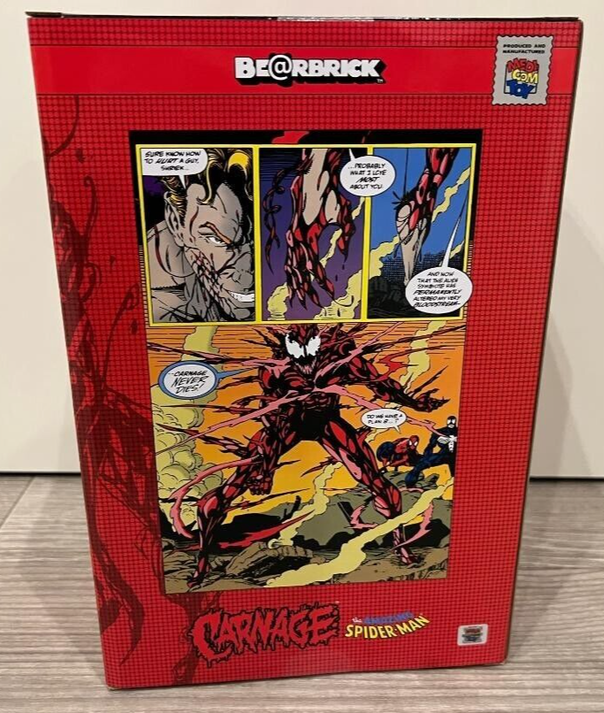 MEDICOM TOY - 【新品⭐︎未開封品】BE@RBRICK SPIDER-MAN&amp;CARNAGE MEDICOM TOY BE@RBRICK CARNAGE SPIDER-MAN Spiderman 400