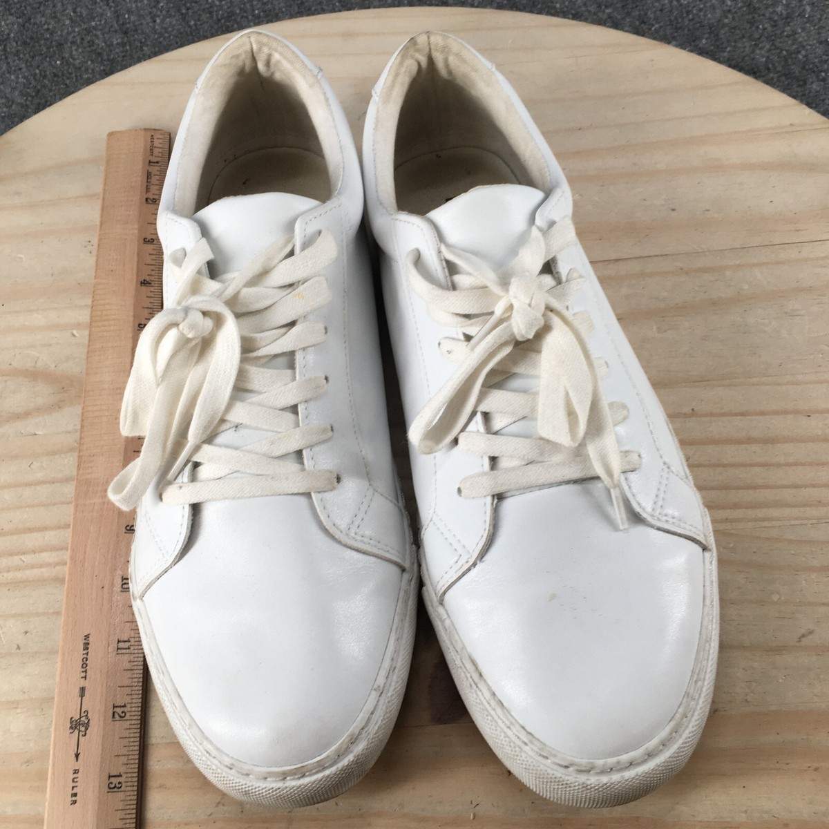Express Men\'s Slip On Shoes White Canvas Sneakers US Size 12 Casual Travel Eashery Men main image 2