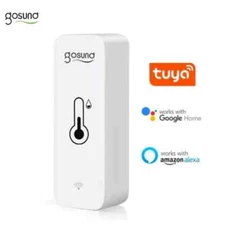 Gosund WiFi Temperature and Humidity Sensor Tuya Alexa Google Home Voice Control
