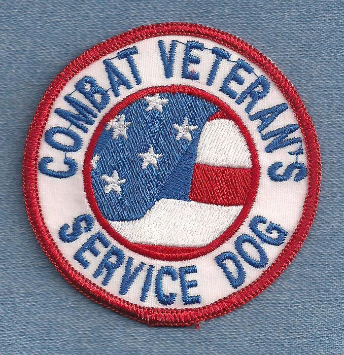 Veteran service 2025 dog vest