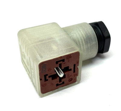 Belden Hirschmann GDM21FA-D24-10D Field Attachable DIN Connector 3-Pin Form A
