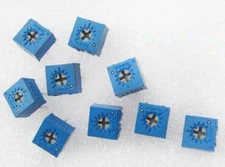 10pcs 100R 3362P 101 Potentiometer 100 ohm Multiturn Trimmer Adjustable Variable