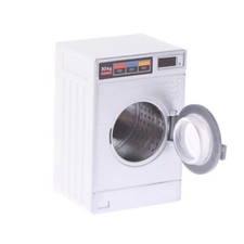 1:12 Puppenhaus-Miniatur Waschmaschine Hausha...