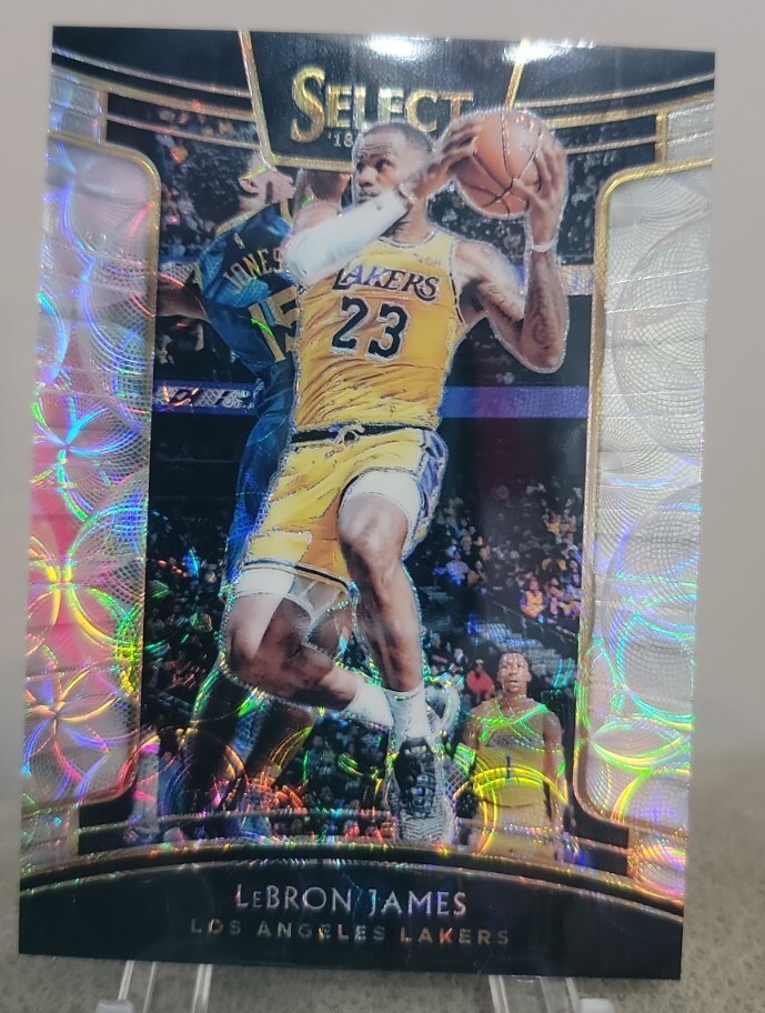 2018-19 Select LeBron James Premier Level Scope Prizm #118 Los Angeles Lakers