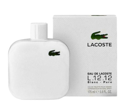 Lacoste L.12.12 Blanc by Lacoste 3.3 oz Eau de Toilette Spray for Men Sealed Box
