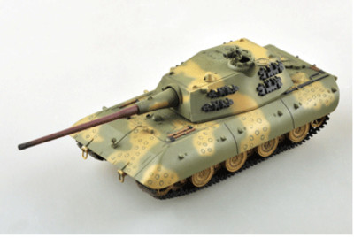 Easy model 1/72 German E-100 Heavy Tank (green/khaki cam #35119 Listed in USA 