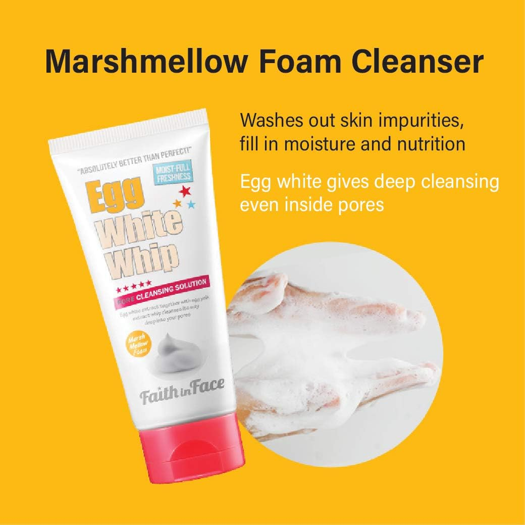 Faith in Face Egg White Whip Cleansing Foam 150 Ml Size Name1 Piece eBay