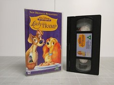 Lady and the Tramp - Walt Disney - PAL VHS Video Tape Vintage Retro Film Cartoon