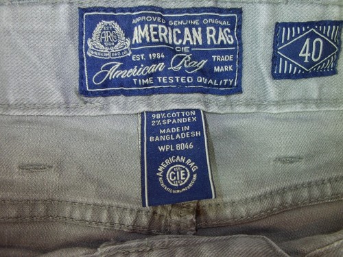 American Rag Men's Gray Outdoor Shorts Size 40 - Picture 3 of 6