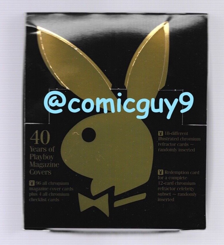 1995 Playboy Edition 1 Chromium Covers Trading Cards / You