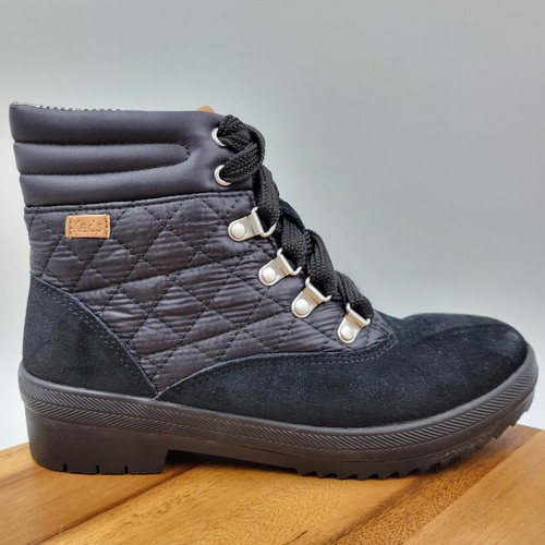 keds camp boot black