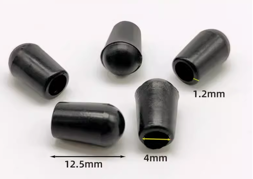 Silikon Endkappen Kappe Schutzstecker Rohr 2,5 mm-19 mm Aufhänger Schutzkappe - Picture 16 of 51