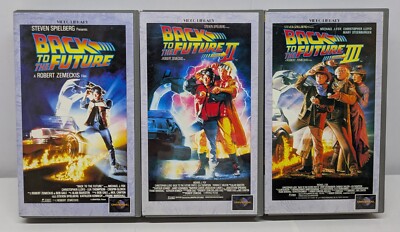 Back to the Future Trilogy / Japan 1993 Lot 3 VHS NTSC w