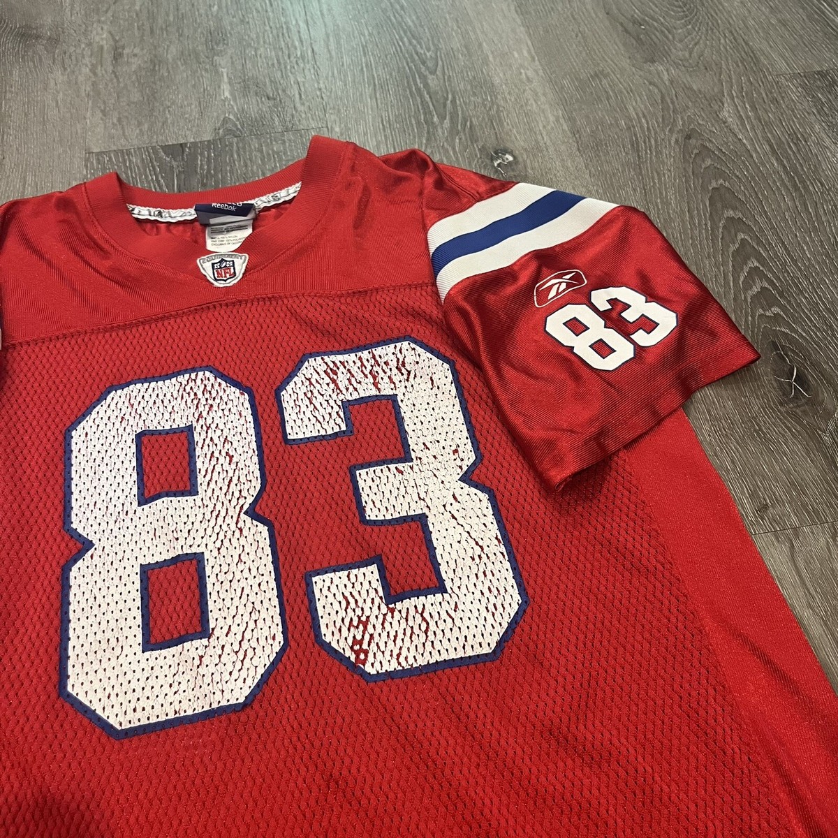 Youth New England Patriots Wes Walker Reebok NFL Jersey Size Youth