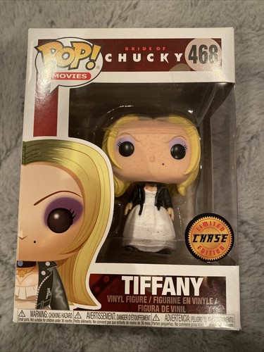 New Funko Pop Movies Bride of Chucky Tiffany Vinyl Figure #468 CHASE  - Bild 1 von 6
