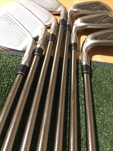TaylorMade Left Handed SIM2 Max Irons Set (4-PW) Regular Recoil ESX 460 Graphite - Picture 9 of 12
