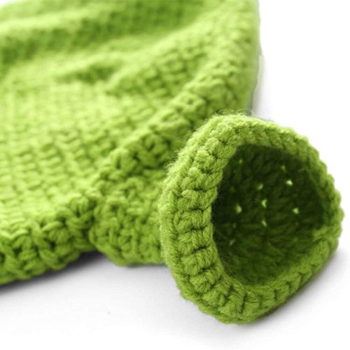Shrek Hats with Ears, Adult Cosplay Prop Halloween Cosplay Green Beanie Hat Gift - Picture 14 of 27