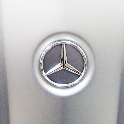 Mercedes Benz Original Aluminum Suitcase 65L Silver Carry Bag