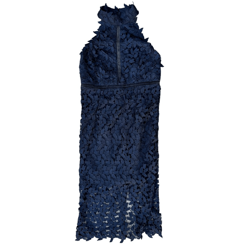 bardot gemma lace dress New $219 Bardot Women'S Black Lace Embroidered Halter Neck Gemma Dress Size 4