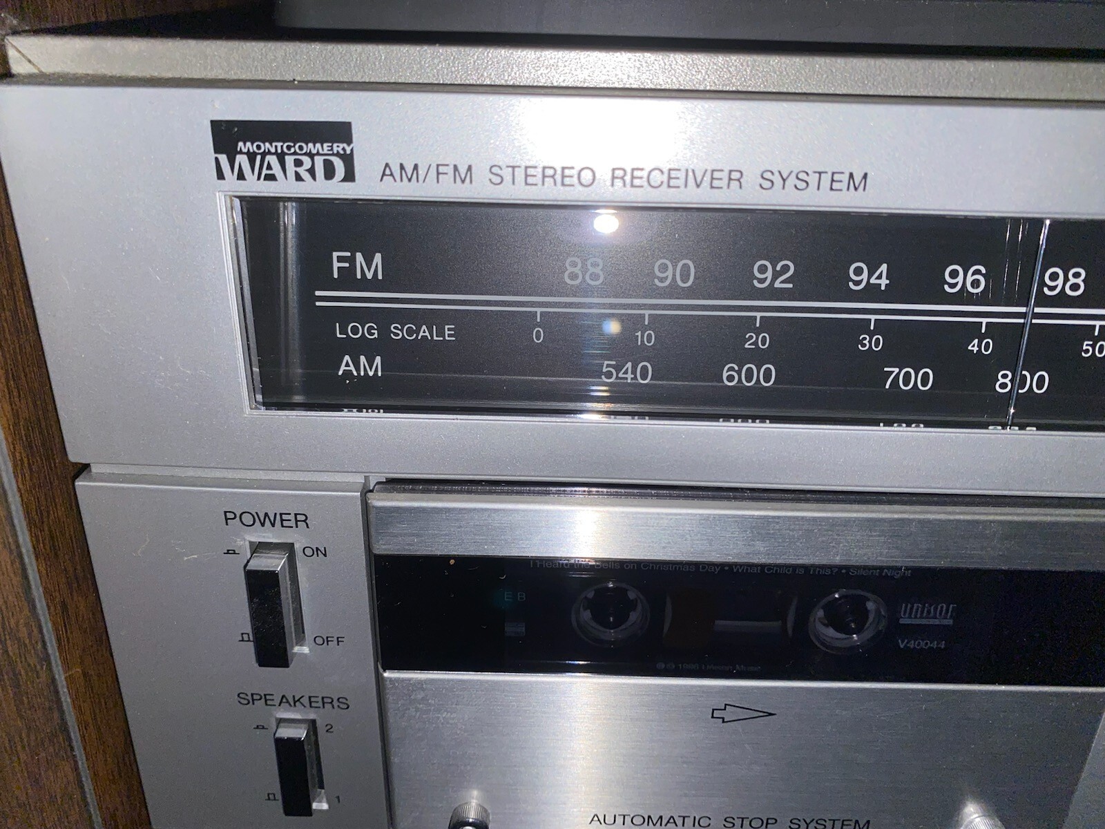 Montgomery Ward Model Stereo AM/FM with speakers. great shape! eBay