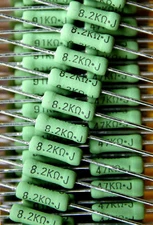  Kiwame 2W, carbon film resistor 1pcs.  10R-91K