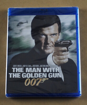 The Man with the Golden Gun (Blu-ray Disc, 2012) Roger Moore 007 James Bond NEW